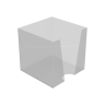 Кубарик 90×90 мм с логотипом в коробочке, в блоке 900 листов 