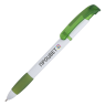 Полноцветная УФ-печать на пластиковых ручках с белым корпусом