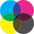 Четыре краски CMYK