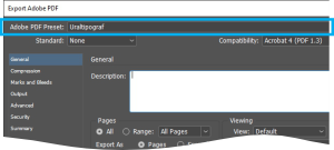 Adobe InDesign PDF