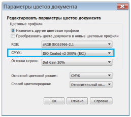 Параметры документа