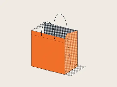 Визуализация: Пакет 250×250×150 мм (полупакет)