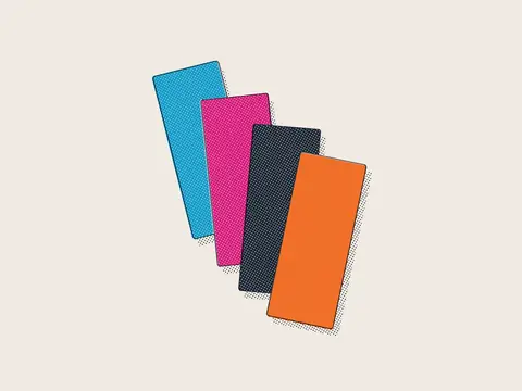 Визуализация: Прямоугольные бирки или наклейки 28×70 мм, 8 шт. за удар