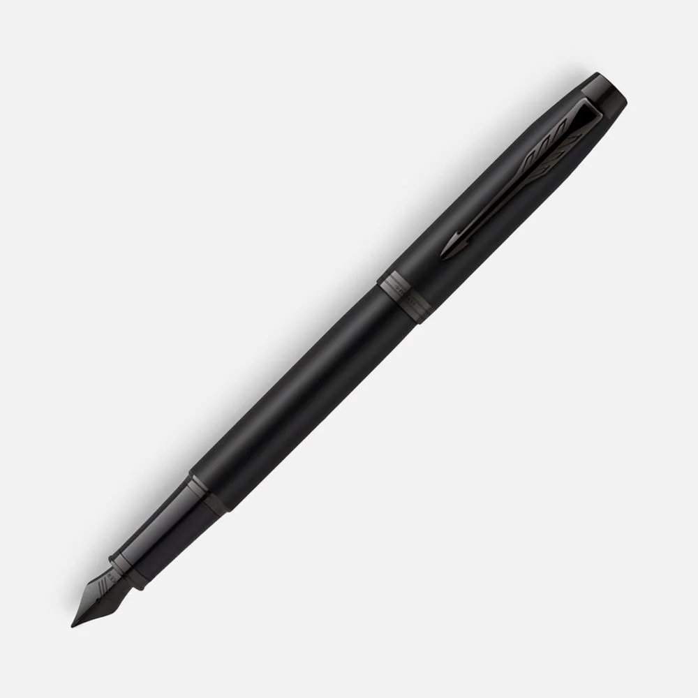 Ручка перьевая Parker IM Achromatic Black, черная