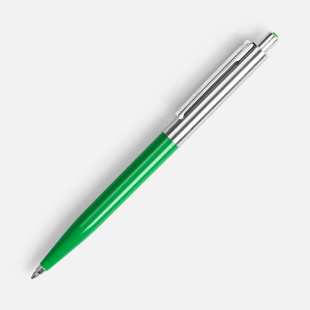 Ручка шариковая Senator Point Metal, ver.2, зеленая