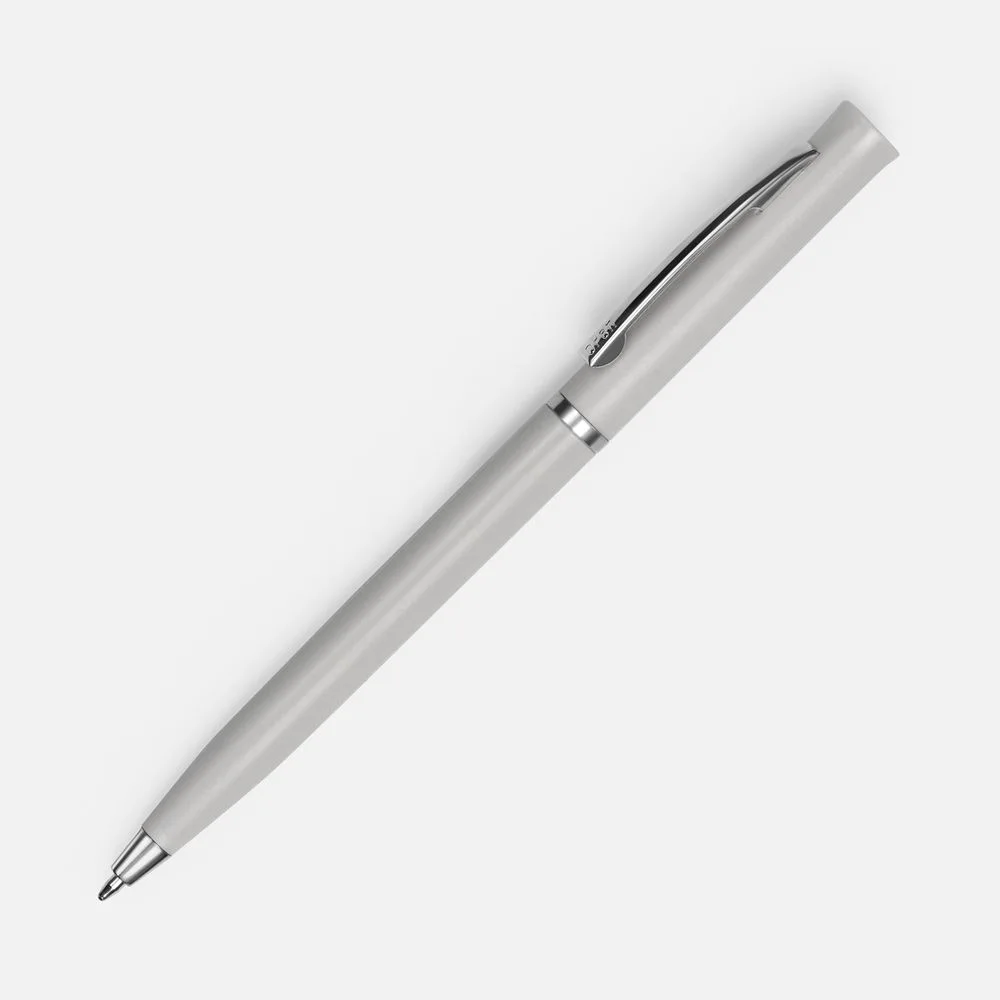 Ручка шариковая Euro Chrome, серая