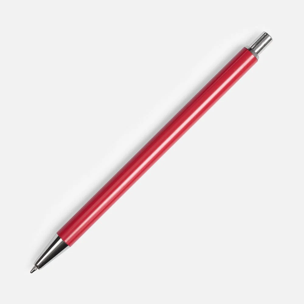 Ручка шариковая Slim Beam, красная