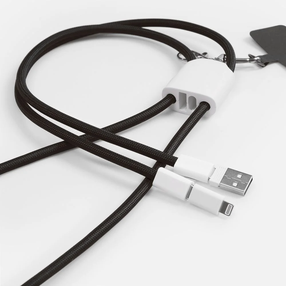 Кабель-ланьярд energyFlex Pro, черный