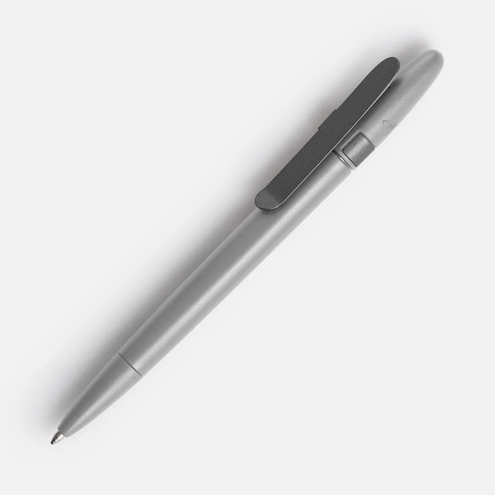 Ручка шариковая Prodir DS5 TSM Metal Clip, серая