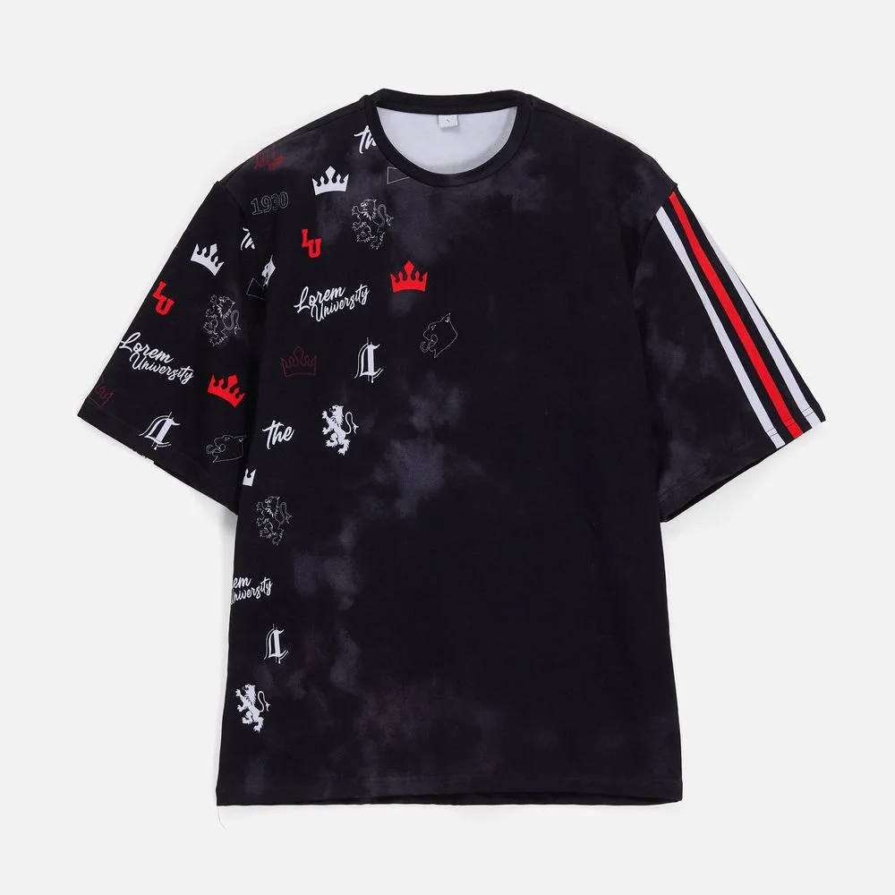 Футболка оверсайз Originelli Terry с полной запечаткой на заказ