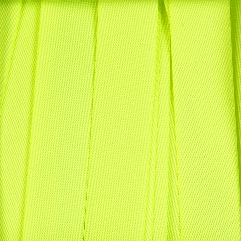 Стропа текстильная Fune 25 XL, желтый неон, 180 см