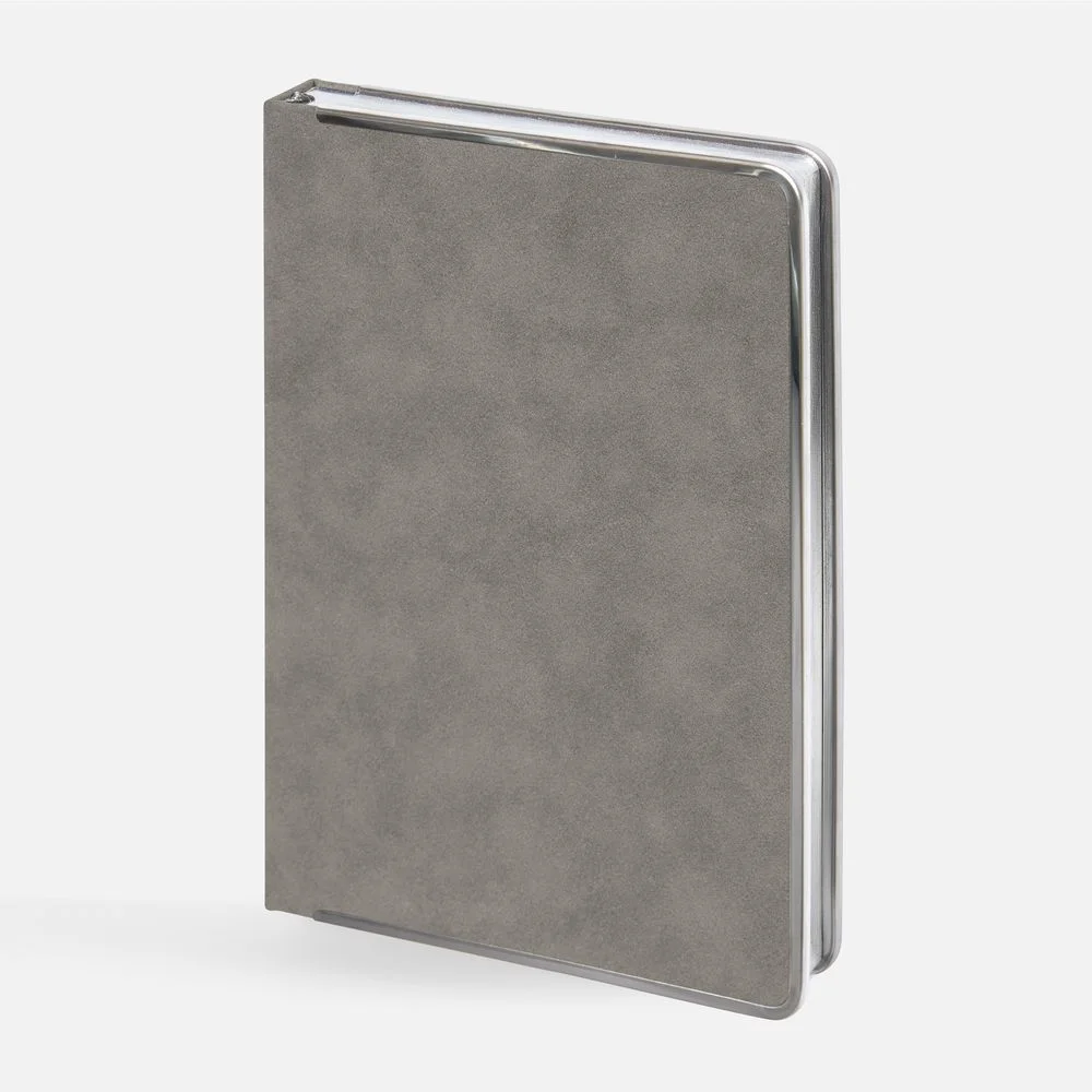 Ежедневник Metal Frame на заказ, датированный, серый