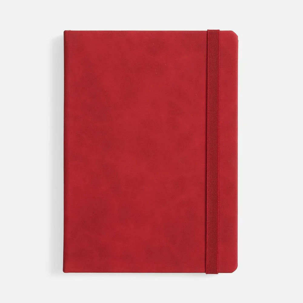 Ежедневник Urban Hard, недатированный, красный