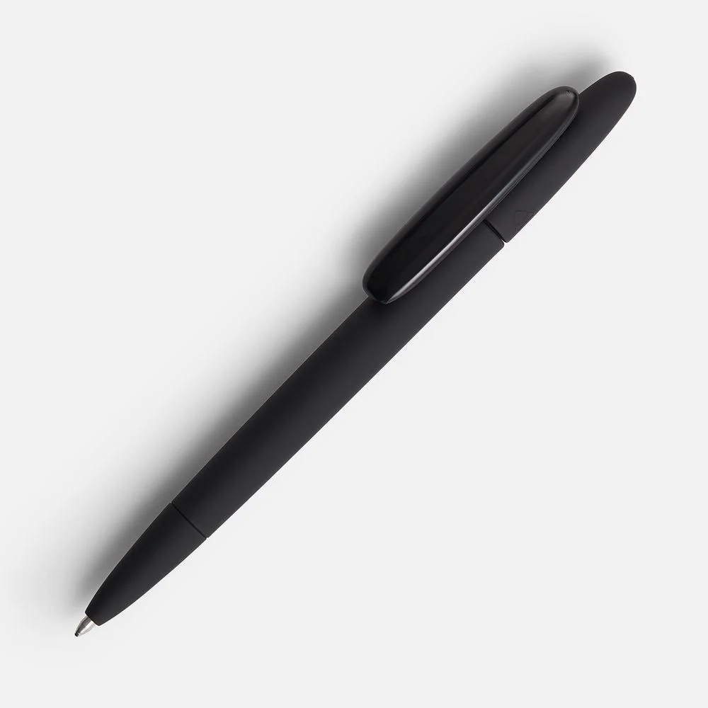 Ручка шариковая Prodir DS5 TRR-P Soft Touch, черная