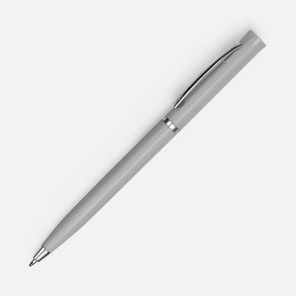 Ручка шариковая Euro Chrome, темно-серая