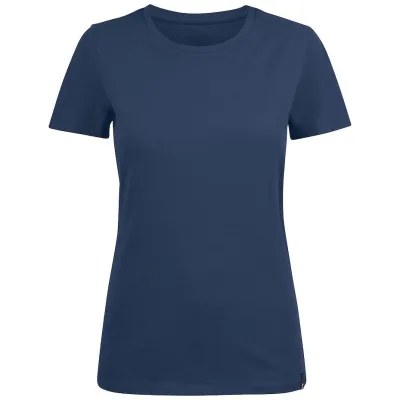 Футболка женская Ladies American U, синяя, синий