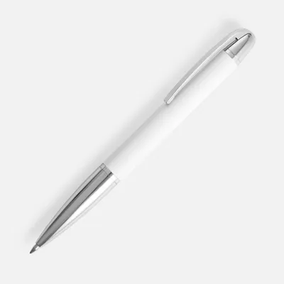 Ручка шариковая Arc Soft Touch, белая, белый
