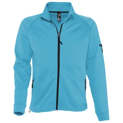 Куртка флисовая мужская New Look Men 250, бирюзовая, бирюзовый