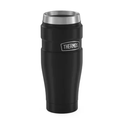 Термокружка King 470, черная, черный