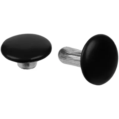 Заклепка Rivet, S, черная, черный