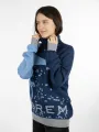Джемпер на заказ Tricksy Net Reglan, полушерсть