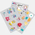 Наклейки бумажные Sticker Pack на заказ, L