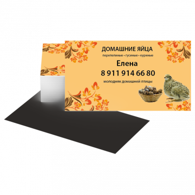 Магнитные визитки
