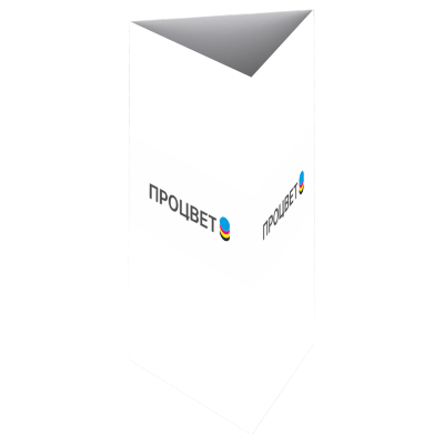 Тейбл-тенты рекламные (из картона)