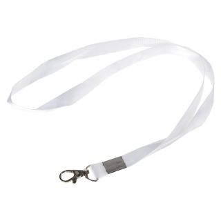 Лента шириной 20 мм с металлической карабином-люкс