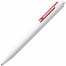 Ручка шариковая Rush Special, бело-красная