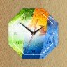 Часы настенные стеклянные Time Diamond