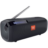 Беспроводная колонка с FM-радио JBL Tuner, черная