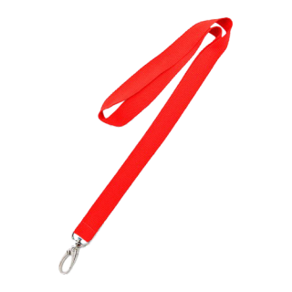 Лента шириной 15 мм с металлической карабином-клешня