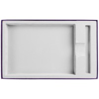 Коробка Adviser под ежедневник, ручку, фиолетовая