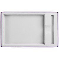 Коробка Adviser под ежедневник, ручку, фиолетовая