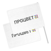 Авто флаг 30х40 см, двухслойный