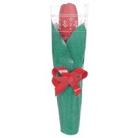 Складной зонт «Тюльпан», красный