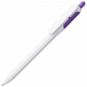 Тампопечать в 3 цвета на пластиковых ручках с белым корпусом