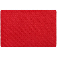 Наклейка тканевая Lunga, L, красная