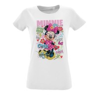 Футболка Minnie Covergirl, белая