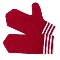 Варежки Best, красно-белые