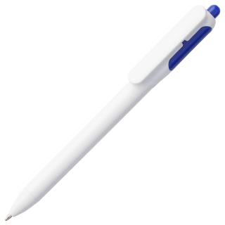 Тампопечать в 4 цвета на пластиковых ручках с белым корпусом