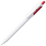 Тампопечать в 4 цвета на пластиковых ручках с белым корпусом