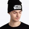 Шапка с люминесцентной вышивкой Star Wars, черная
