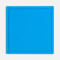 Лейбл из ПВХ Dzeta, L, голубой