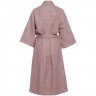 Халат вафельный женский Boho Kimono, пыльно-розовый