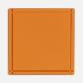 Лейбл из ПВХ Dzeta, L, оранжевый