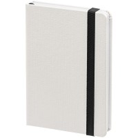 Блокнот Tex, белый с черным