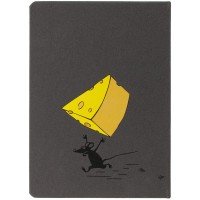 Ежедневник «Мышки-воришки», недатированный, серый