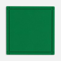 Лейбл из ПВХ Dzeta, L, зеленый